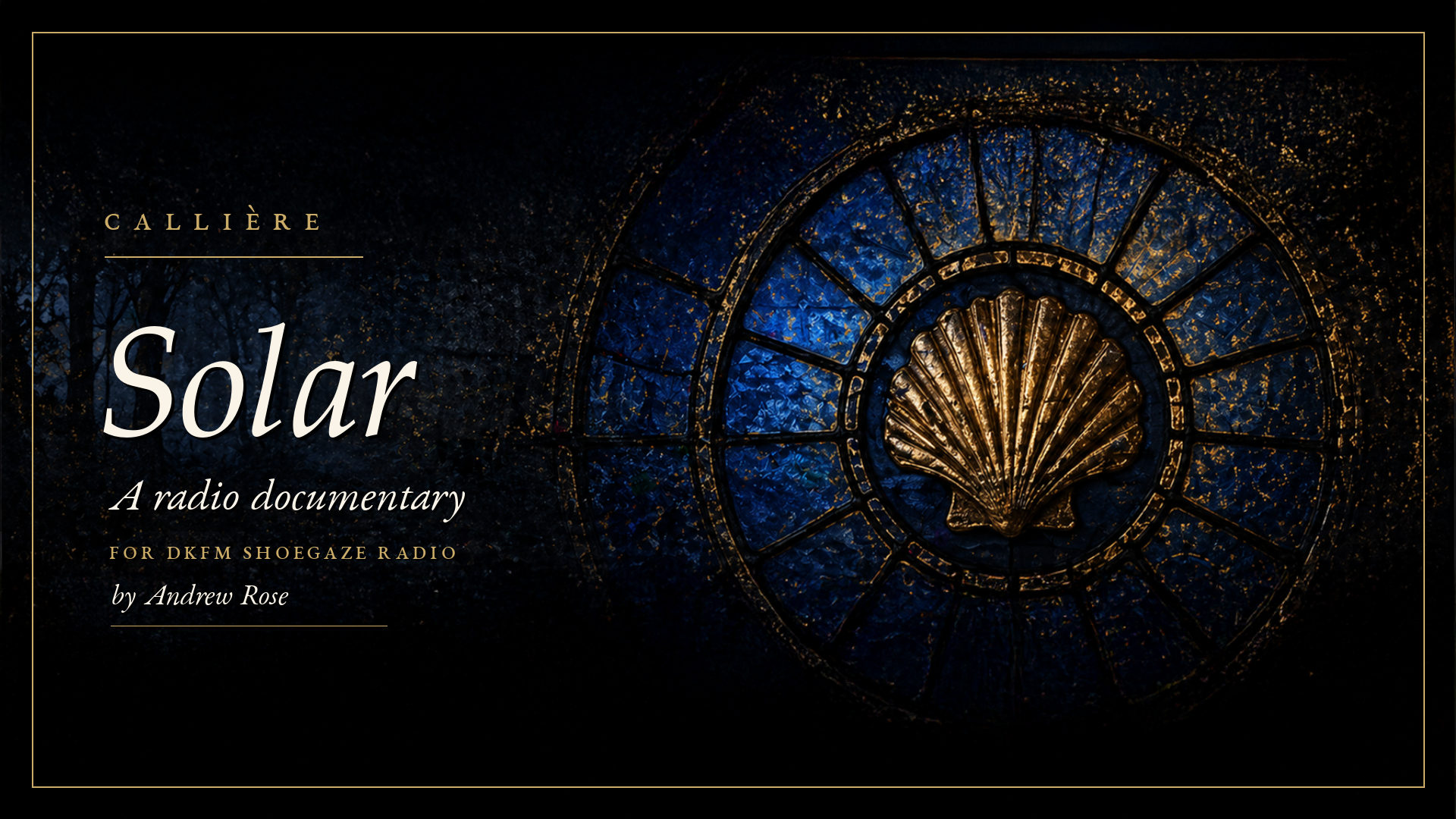 Solar radio documentary title card